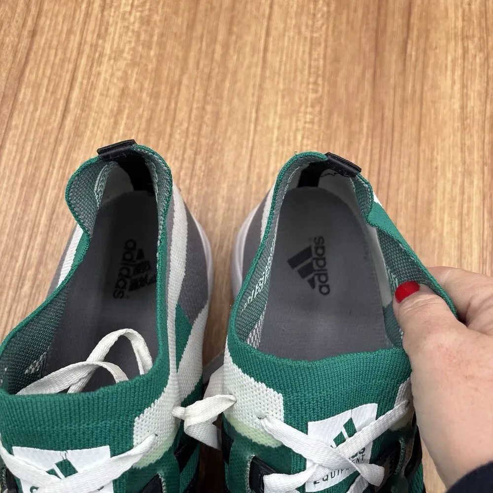 Adidas EQT Running Guidance Multicolored Green Black White Mens size 14 Sneakers